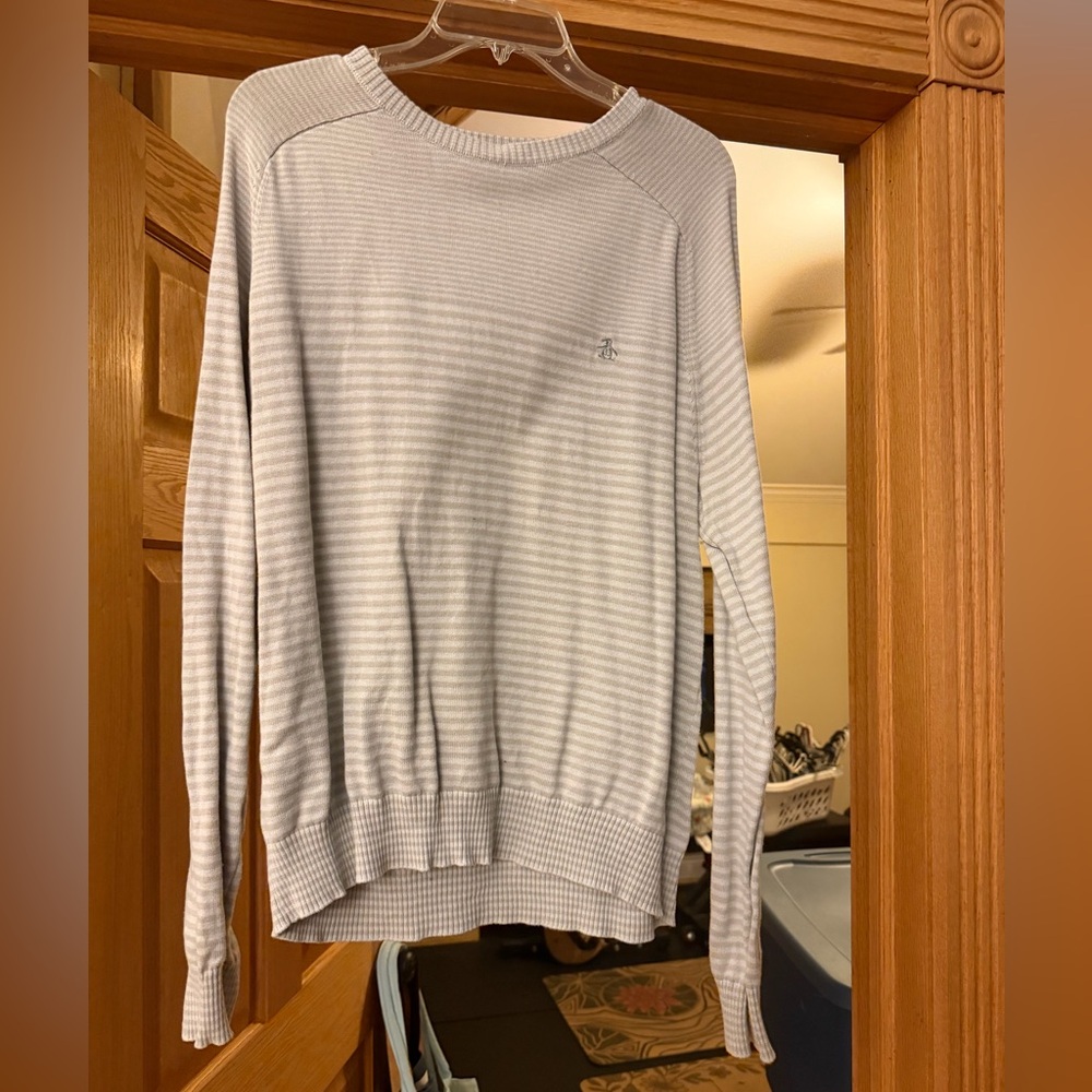Penguin men’s crewneck sweater